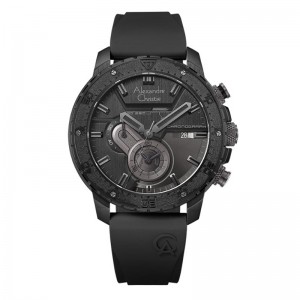 Alexandre Christie AC 6627 Full Black Rubber MCRIPBA